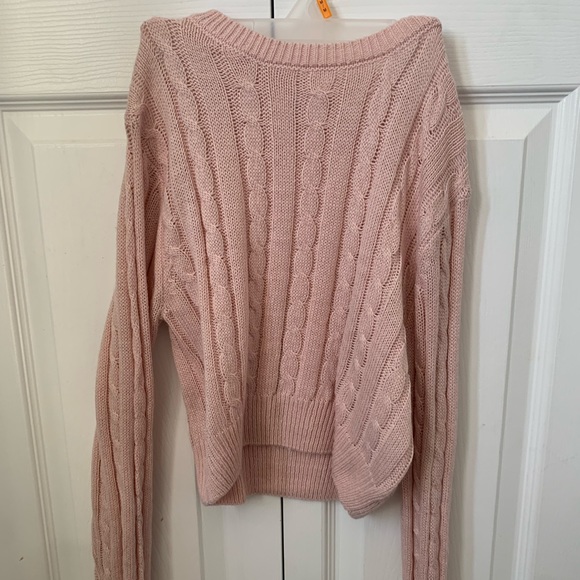 pink knit sweater from ardene BNWOT - Picture 1 of 3